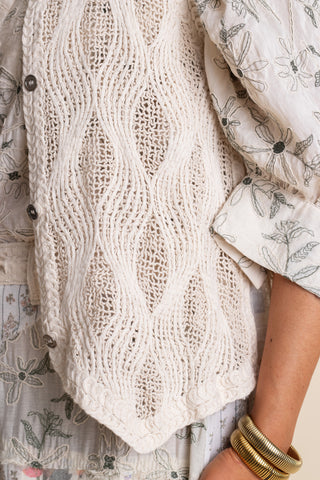 Don't Be Shy Crochet Vest