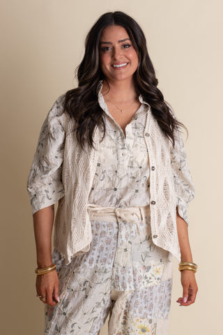 Don't Be Shy Crochet Vest
