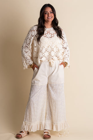 Willow Ruffle Hem Pants