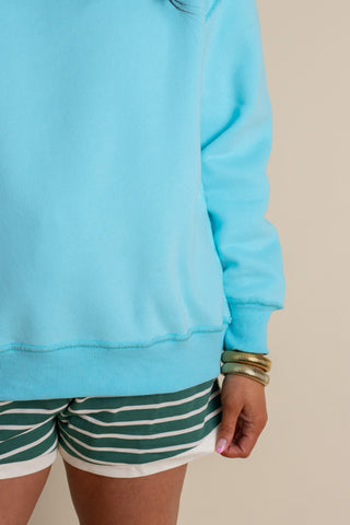Cloud Nine Mock Neck Sweatshirt