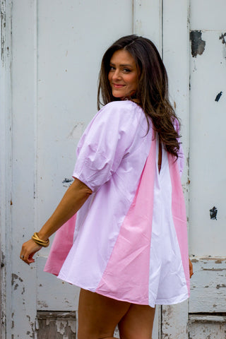 Blush Breeze Romper - Light Pink