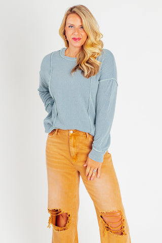 Stylish And Refined Textured Pullover *Final Sale*