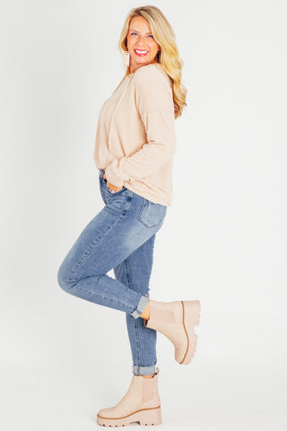 Stylish And Refined Textured Pullover *Final Sale*