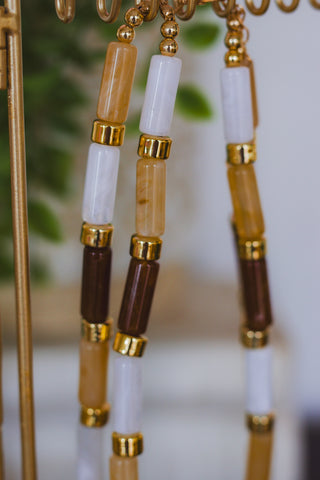 Caramel Candy Bar Chic Necklace