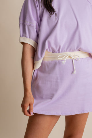 Lavender Daydream Skort - Lavender