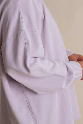 Sunday Soft Mineral Wash Top - Lavender