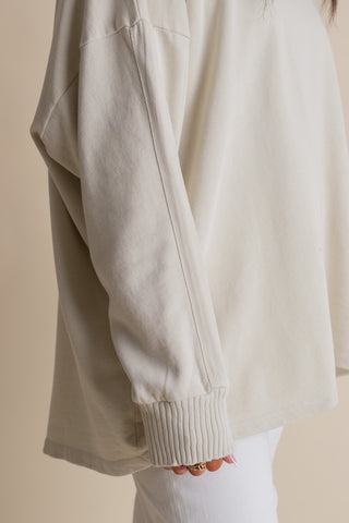 Sunday Soft Mineral Wash Top - Sage