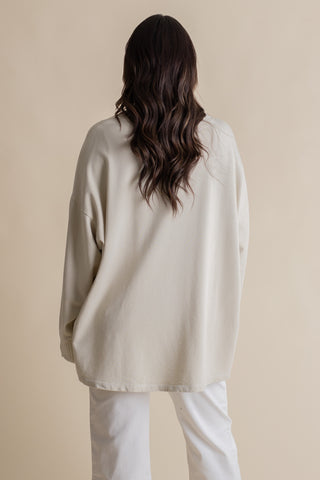 Sunday Soft Mineral Wash Top - Sage