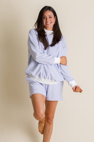 Side by Side Mock Neck Top