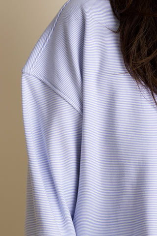 Side by Side Mock Neck Top