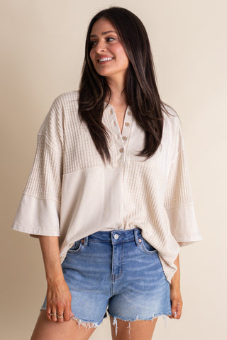 Natural Beauty Mineral Wash Top