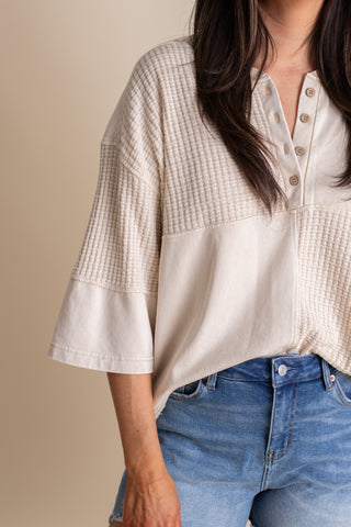 Natural Beauty Mineral Wash Top