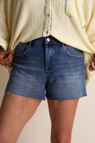Lindsey Mid Rise Shorts