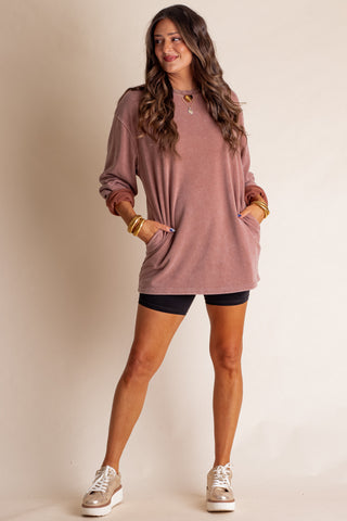 Another World Sweatshirt Tunic *Final Sale*