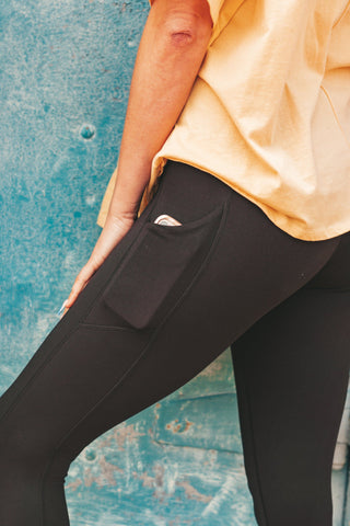 Feel So Good Leggings W/ Pockets - ORIGINAL - Black Only