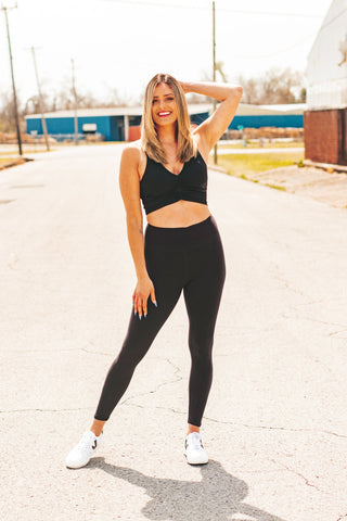 Feel So Good Leggings - Black